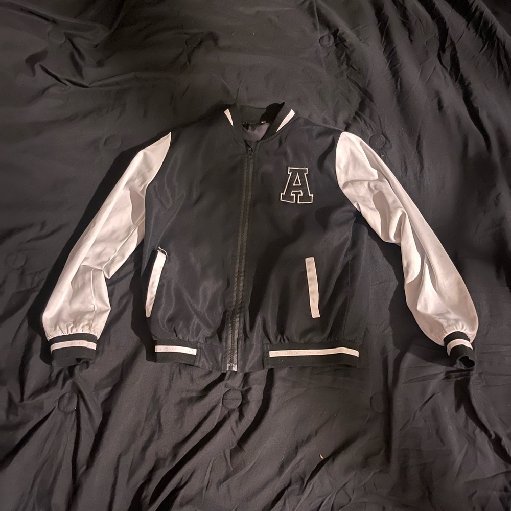 A varsity jacket
